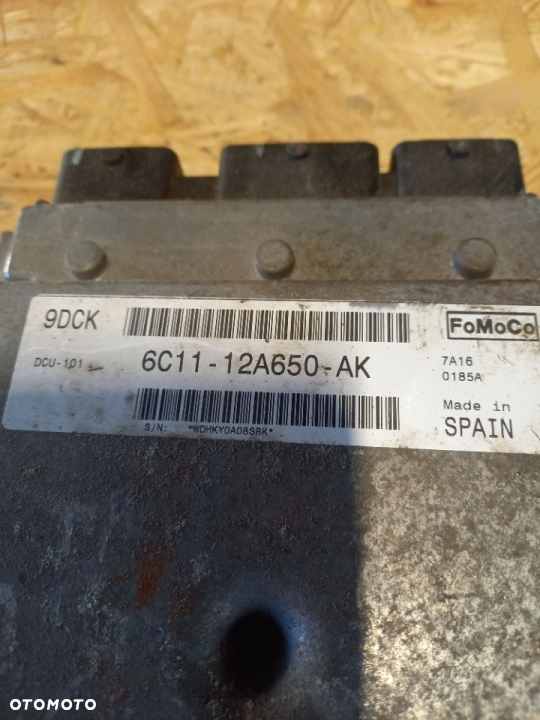 KOMPUTER 6C1112A650AK FORD TRANSIT 2.4 TDCI - 3