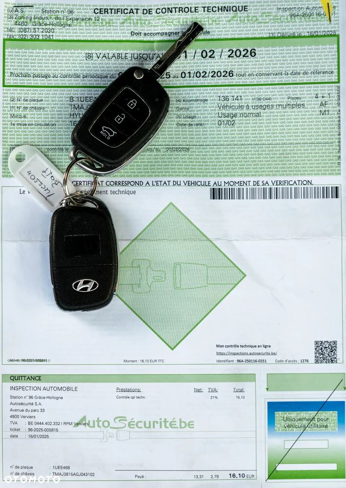 Hyundai Tucson blue 1.7 CRDi 2WD Style - 41