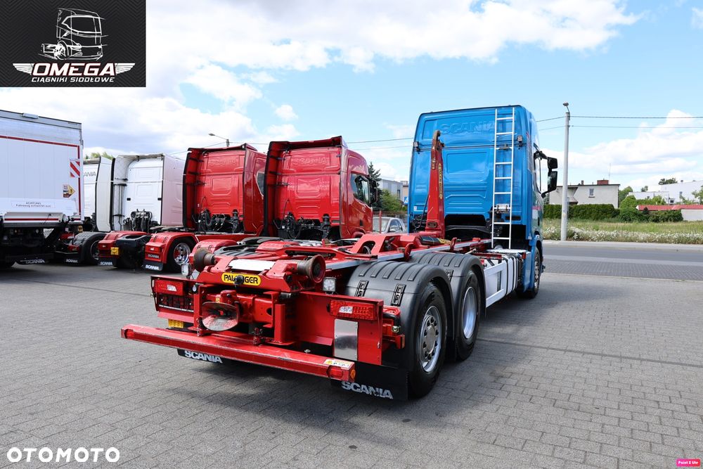 Scania R 450 Hakowiec // Oś skrętna // PALFINGER // Klima postojowa / - 2