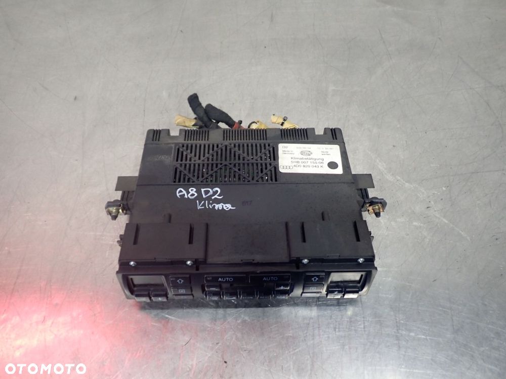 PANEL STEROWANIA NAWIEWU KLIMATYZACJI AUDI A8 D2 2.5 - 1