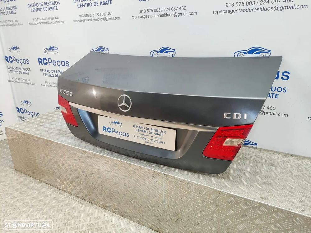 Porta Tampa de mala Mercedes Benz Class E W212 - 8