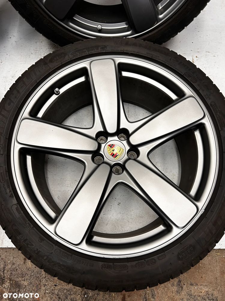 KOŁA FELGI OPONY LETNIE PORSCHE MACAN 95B TURBO 265/40 R21 295/35 R21 - 8