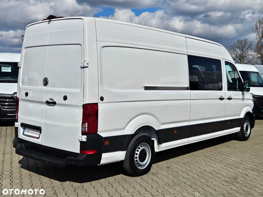 Volkswagen Crafter L4H2 *94900zł NETTO* Brygadówka 7 osób 2.0TDi/140KM - 9