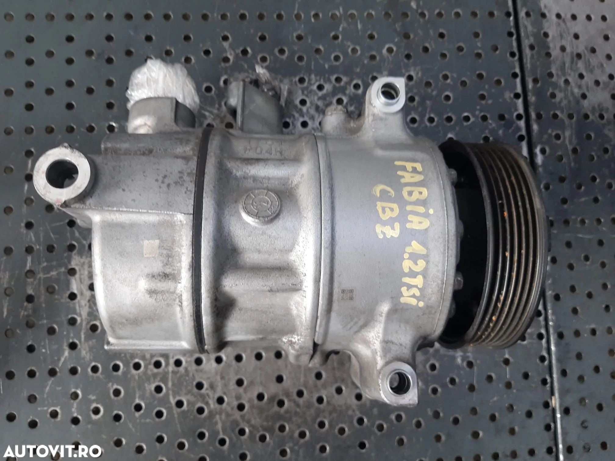 Compresor clima ac 5n0820803c skoda fabia 2 octavia 2 roomster audi a1 audi a3 8p q3 seat altea xl leon - 2