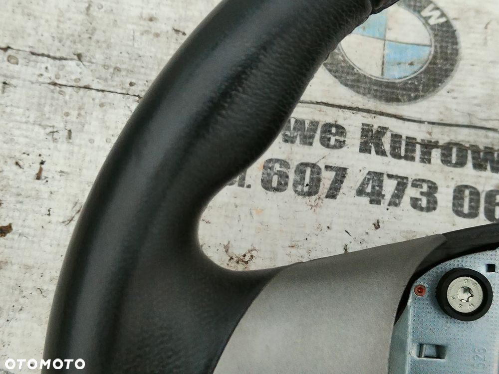 BMW E87 E81 E90 E91 Kierownica Skórzana Stan BDB - 9