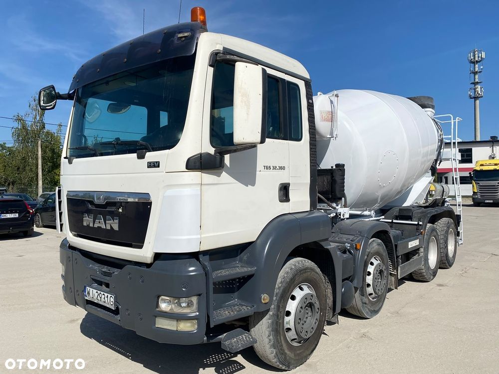MAN TGS 32.360 Betonomieszarka 9/10 m3 - 1