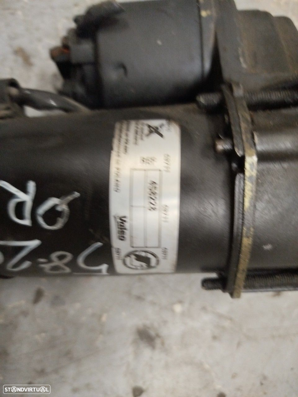 Motor De Arranque Opel Zafira A Veículo Multiuso (T98) - 2