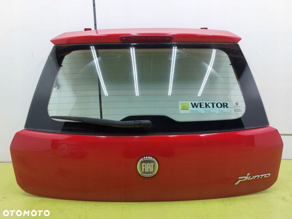 Klapa tył tylna BAGAŻNIKA FIAT GRANDE PUNTO 05-12 176/A CZERWONA - 1