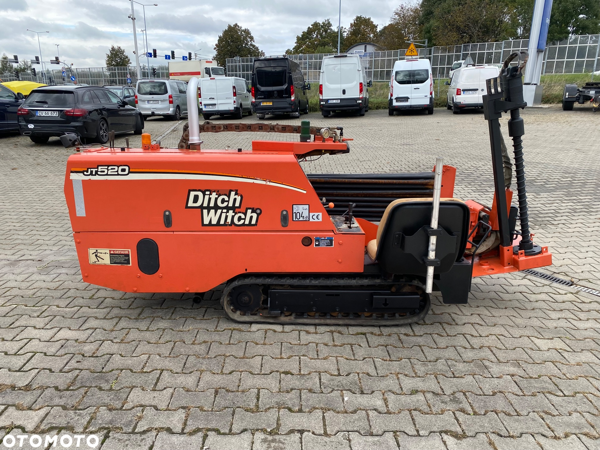 Ditch Witch JT520 / 60M ŻERDZI / WIERTNICA HORYZONTALNA / ZADBANA / 750 EKRAN - 4