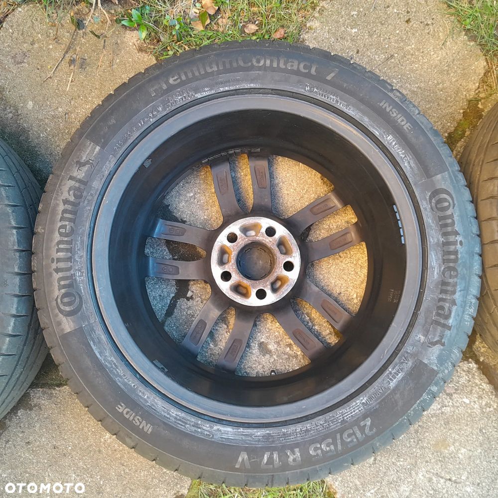 Letnie czarne Mitsubishi MMDA06 Continental PremiumContact 7 215/55 R17 94 V FR 5x114,3 - 14