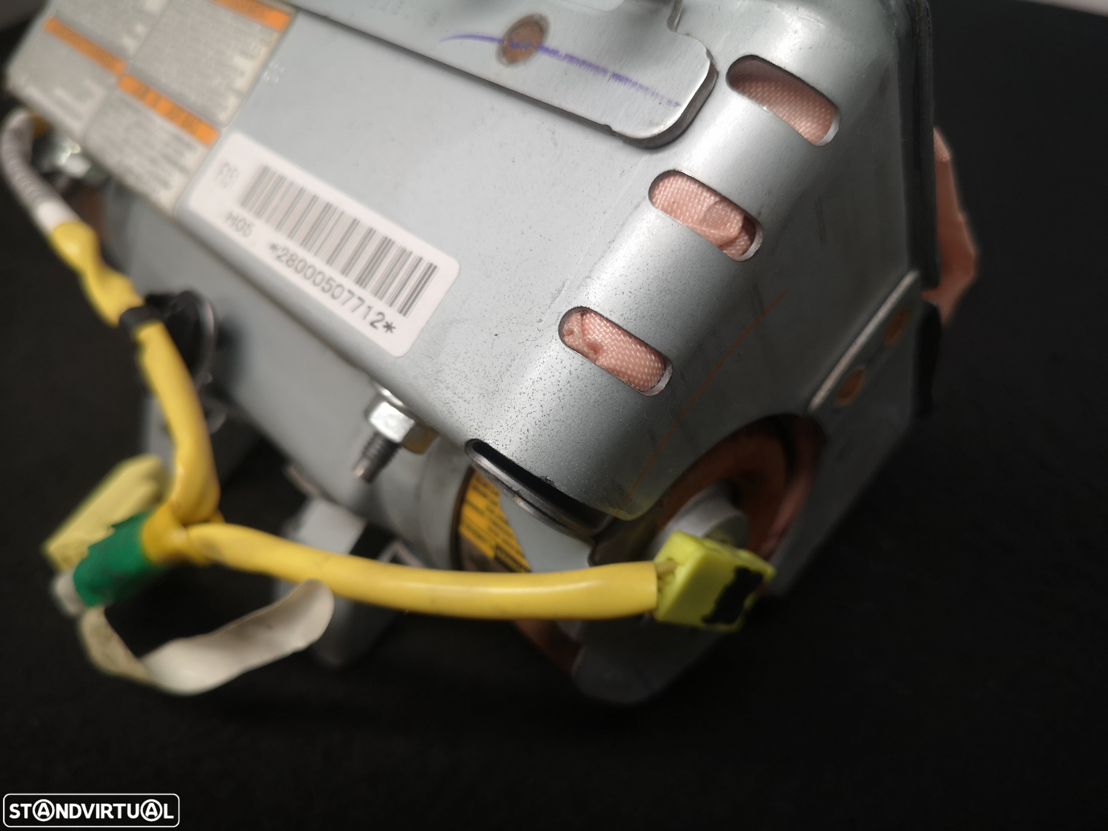 Airbag do tablier pasageiro mazda rx8  2004+ (2x no estoque) - 4