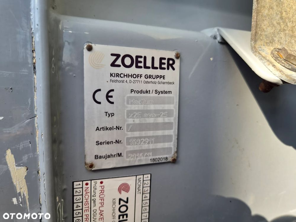 Mercedes-Benz Antos 2640 Śmieciarka Zoeller Medium X2E Evo 25 Lifter 02301 Delta Euro6 - 16