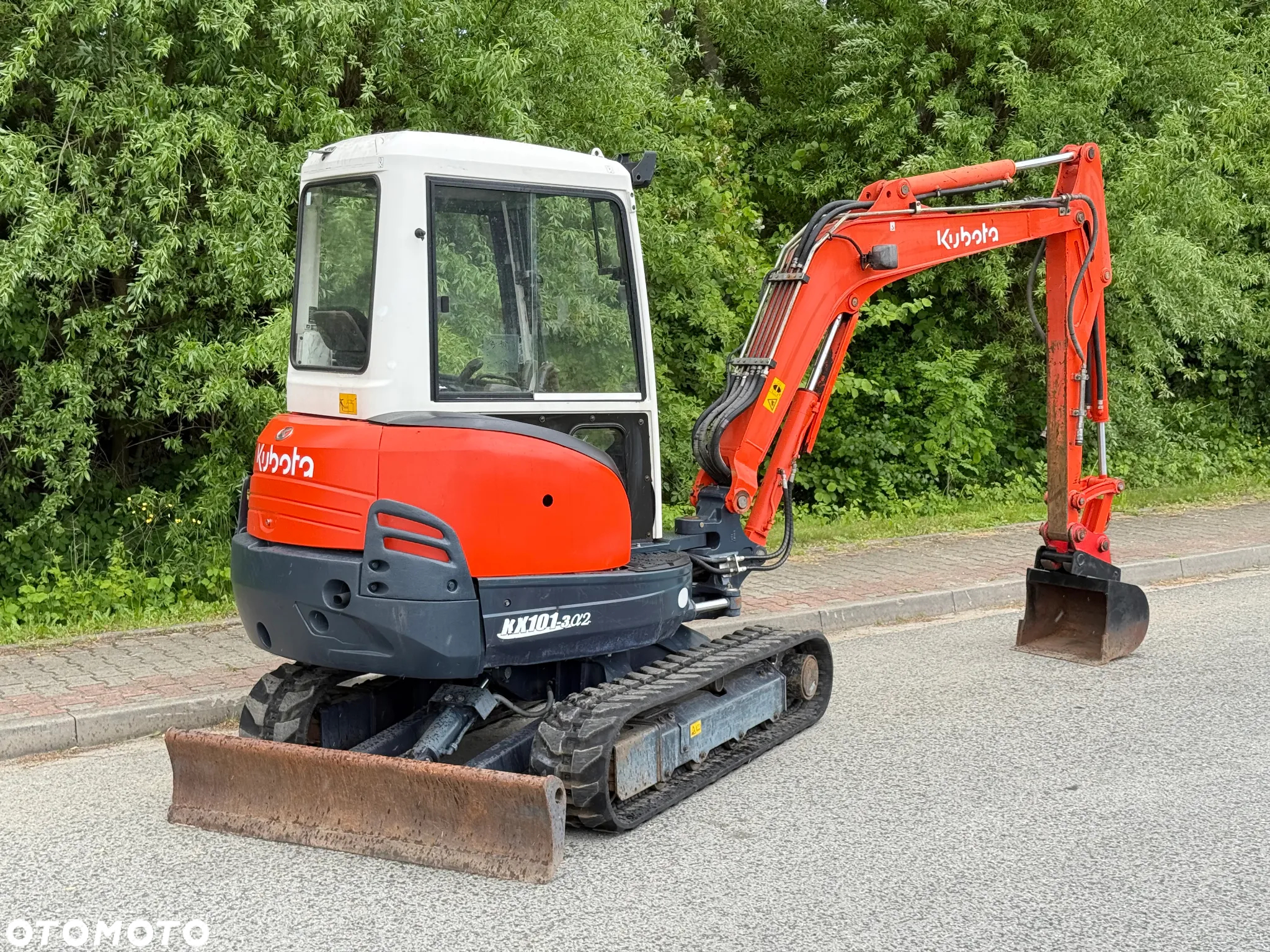 Kubota * Sprowadzona * Minikoparka * Kubota KX 101-3Q2 * 3.6 Tony * - 17