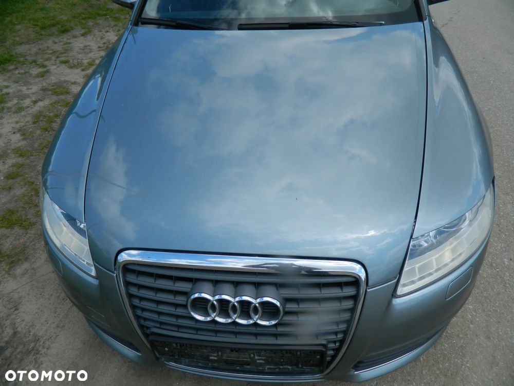 Audi A6 C6 Lift Bi-XenonLY7E Przód kompletny Maska Zderzak Pas Przedni Błotnik - 5