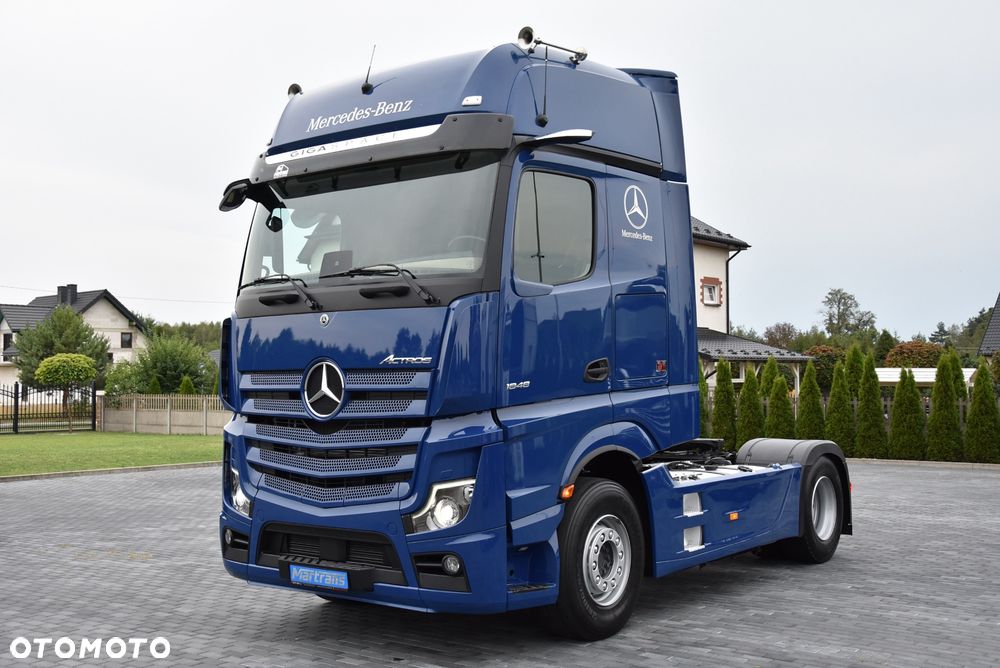 Mercedes-Benz ACTROS GIGASPACE / MP5 / 1848 / KLIMA POST. / XENON / VIRTUAL COCPIT / NAVI / SERWISOWANY W ASO MB / SALON PL / FULL WERSJA / JAK NOWY - 2