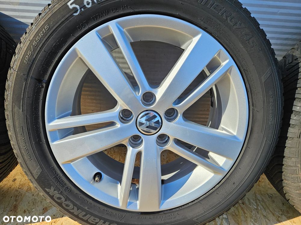 vw polo V koła felgi aluminiowe 15 6R0601025AC - 6
