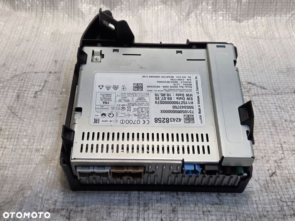 OPEL ASTRA K V 5 RADIO MODUŁ NAVI 42438258 555343750 - 1