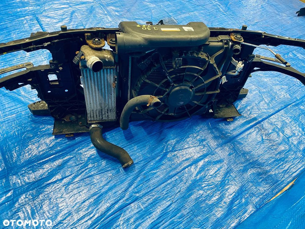 PAS PRZEDNI WZMOCNIENIE BELKA CHŁODNICE WENTYLATOR KOMPLET HYUNDAI I30 1.6CRDI 07-12R MANUAL ORYGINAŁ - 6