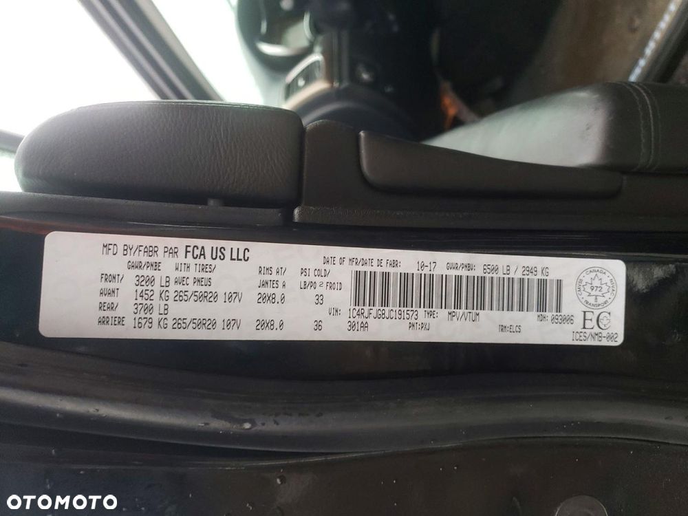 Jeep Grand Cherokee 3.6 V6 Summit - 13