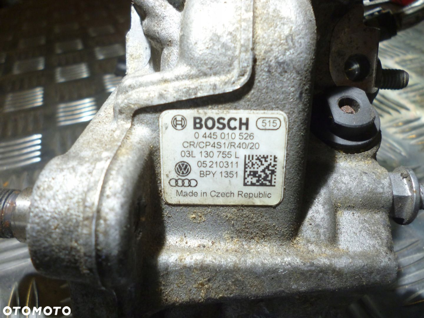 POMPA WTRYSKOWA VOLKSWAGEN AUDI 2.0 TDI 0445010526 - 2