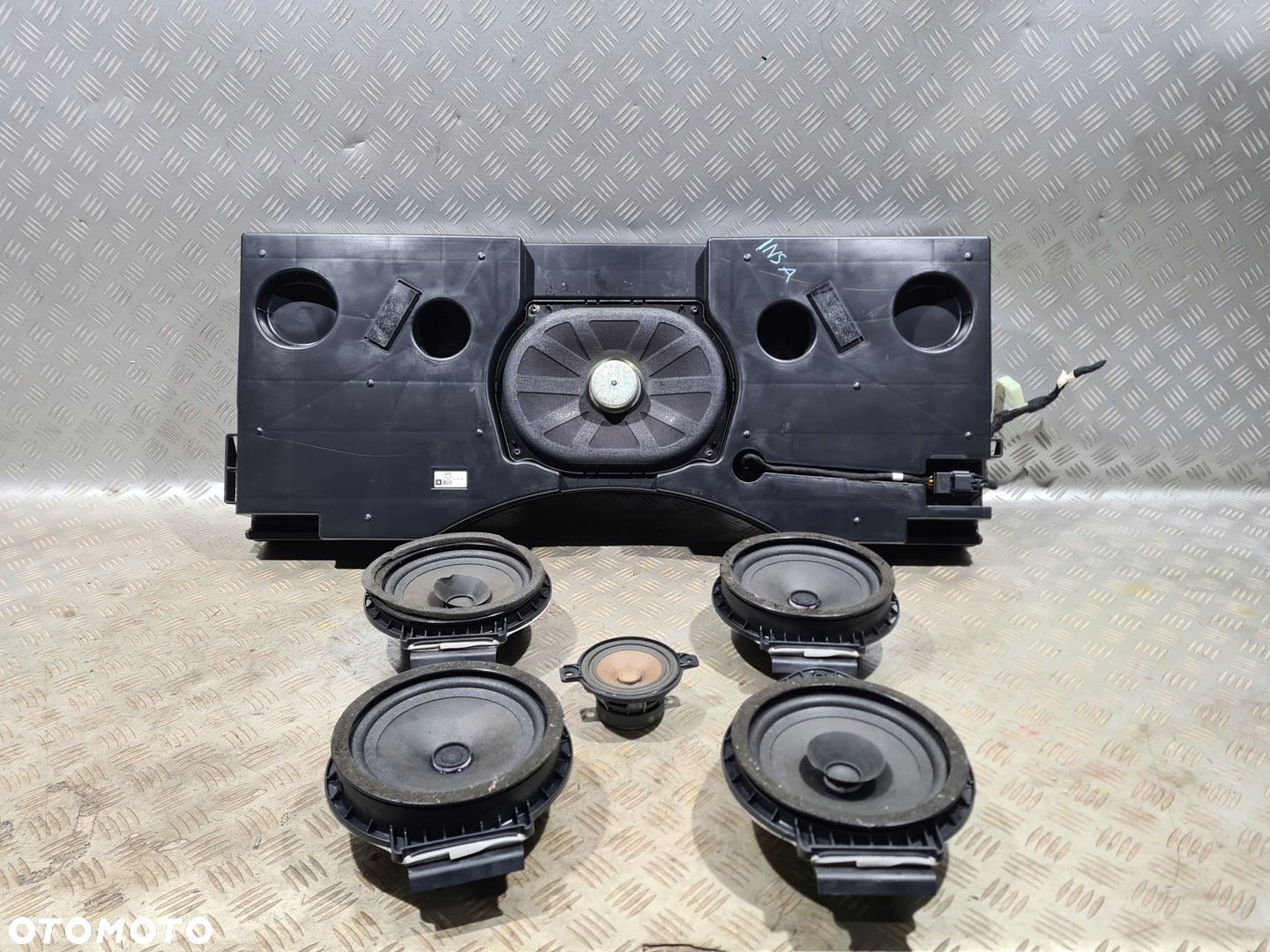 GŁOŚNIK GŁOŚNIKI SUBWOOFER KOMPLET INFINITY OPEL INSIGNIA A - 1