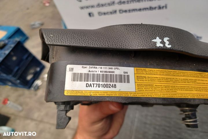 Airbag volan / sofer 601854900C 601854900C Opel Zafira A [facelift] [ - 5