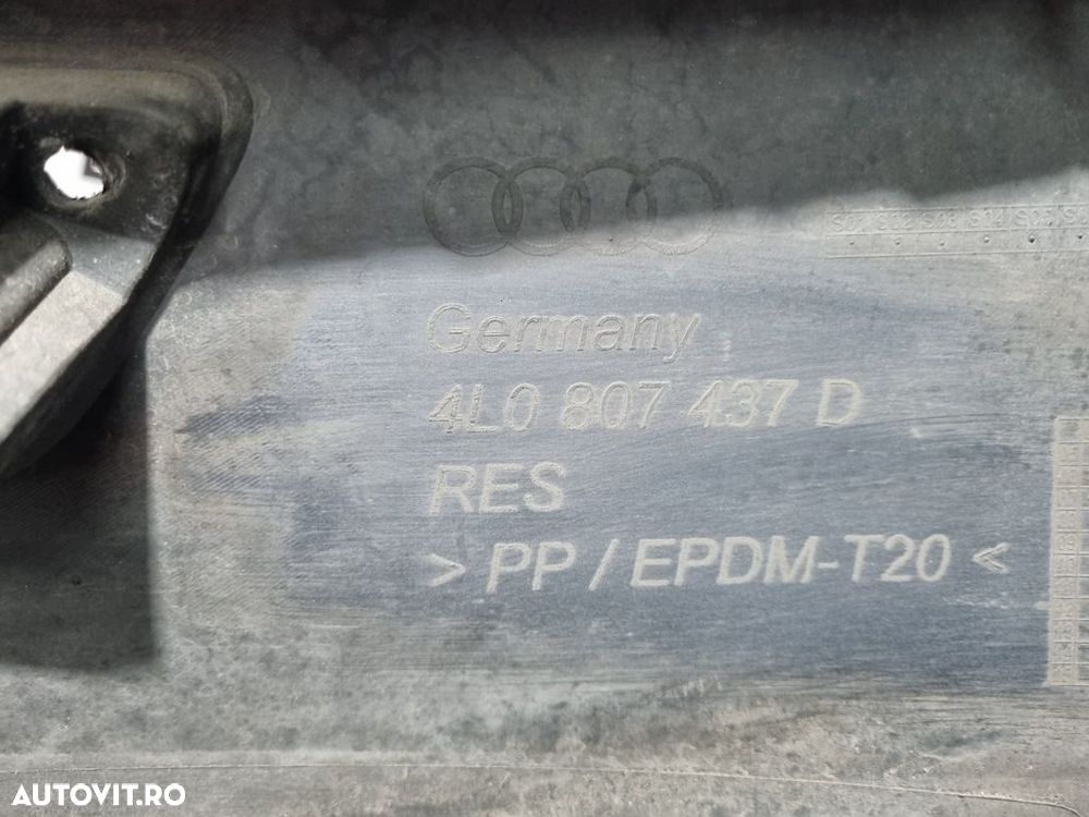 Bara fata AUDI Q7 2005 - 2009 ALBASTRU LZ5E (898) model cu spalatoare far 4L0807437D - 9
