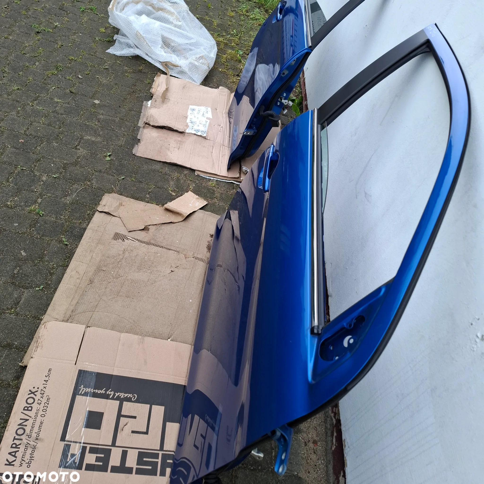 MITSUBISHI ASX 10-21 DRZWI PRAWA STORNA PRZÓD PRAWE TYŁ PRAWE D06 NIEBIESKIE - 16