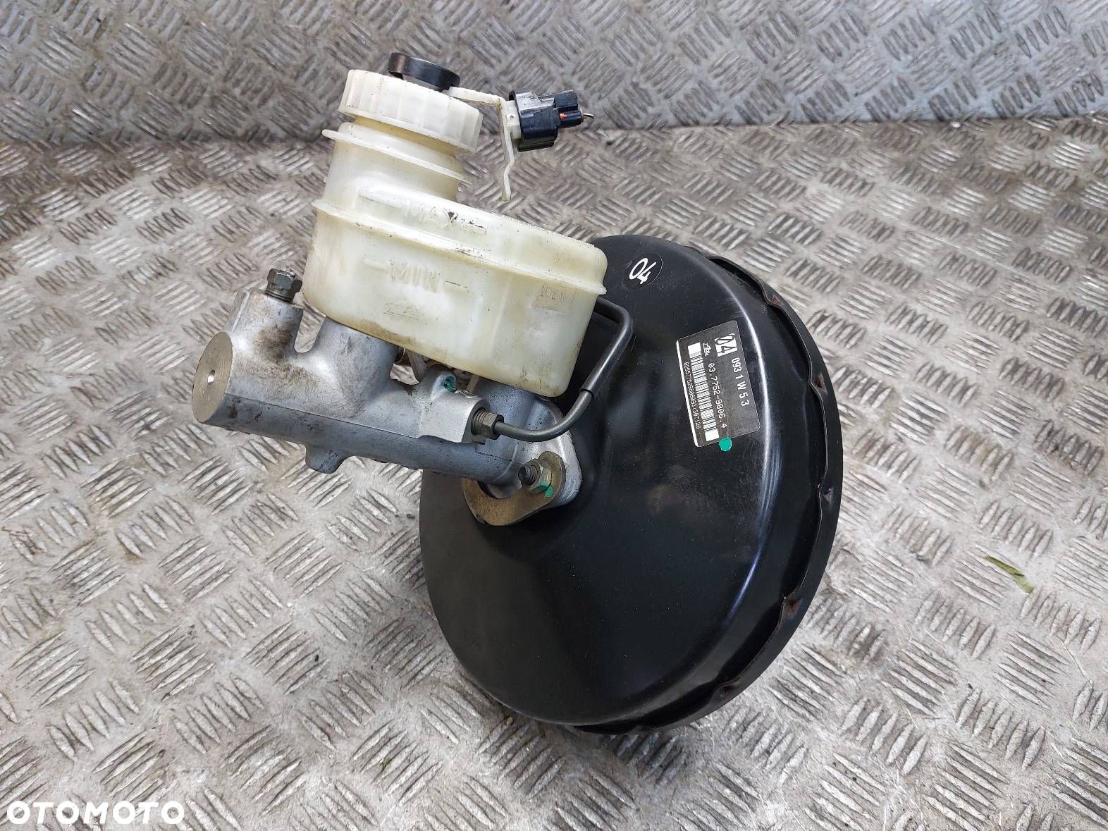 SERWO + POMPA HAMULCOWA AVENSIS T22 2.0 D4D 03.7752-9806.4 0931W53 - 1