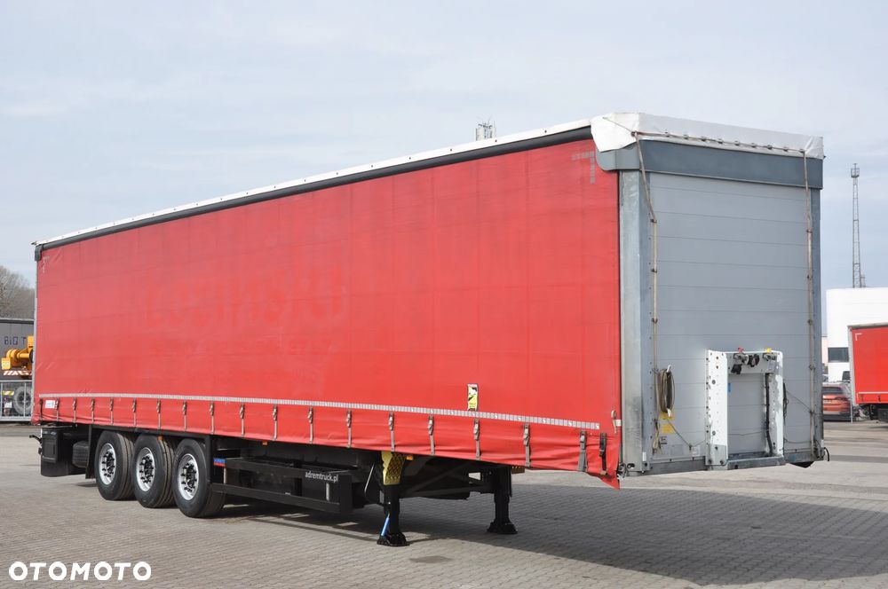 Schmitz Cargobull STANDARD KOSZ NA EP OCYNK PODNOSZONY DACH PODNOSZONA  OŚ - 1
