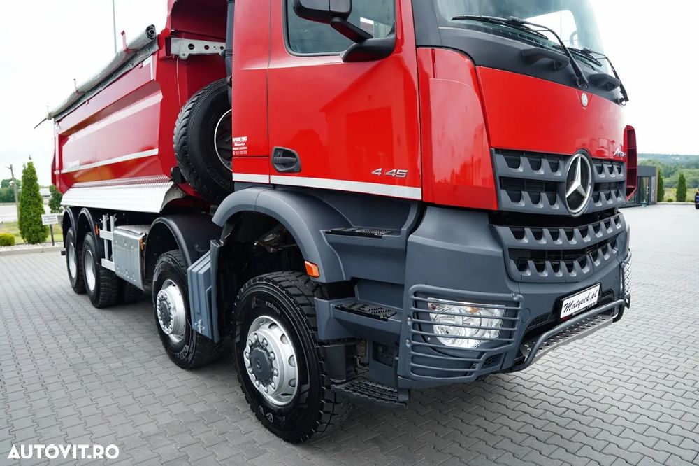 Mercedes-Benz AROCS 4145 / 8x8 / BASCULATOR SPATE / KH-KIPPER / EURO 6 - 14