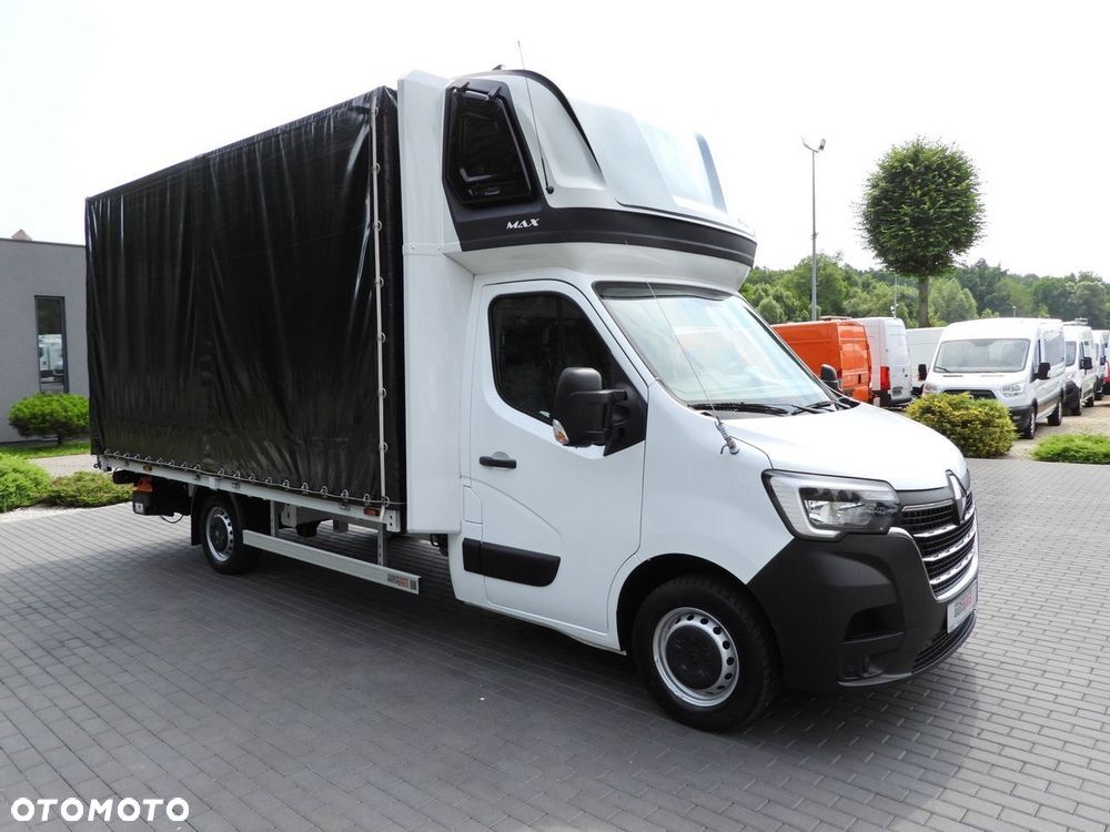 Renault MASTER PLANDEKA WINDA 10 PALET WEBASTO TEMPOMAT LEDY PNEUMATYKA KLIMATYZACJA  165KM - 5