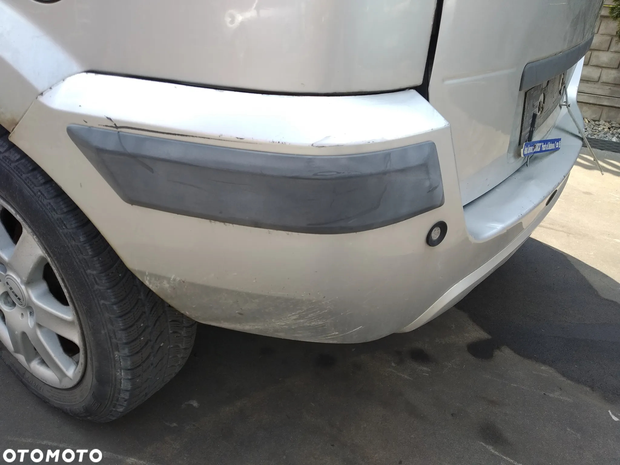 FORD FUSION I 05 - 12 1.6 TDCI HHJA - ZDERZAK TYL TYLNI PDC 62 - 2