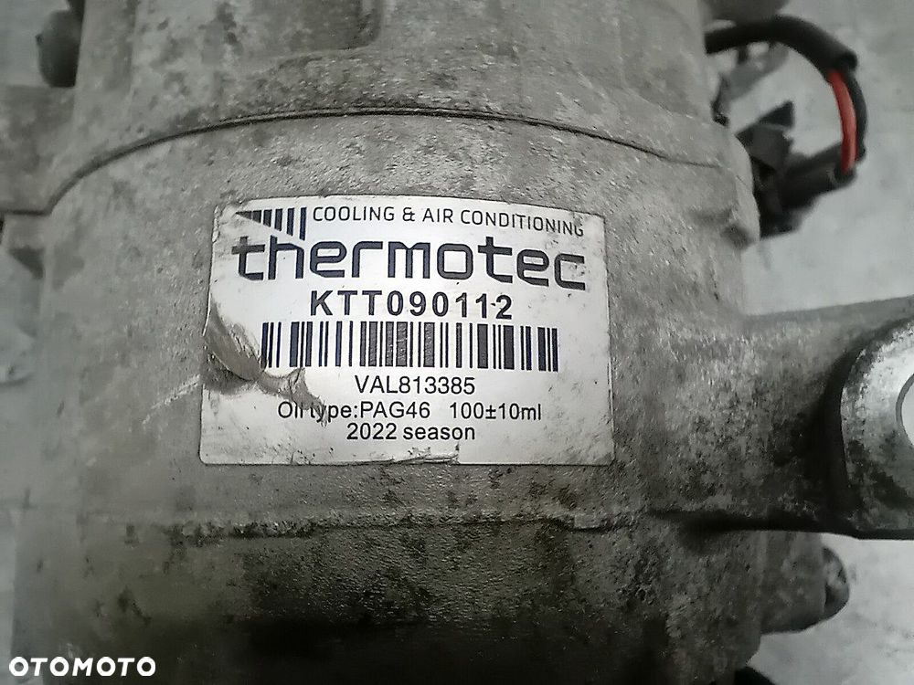 POMPA, SPRĘŻARKA KLIMATYZACJI RENAULT MEGANE III KTT090112 VAL813385 - 6