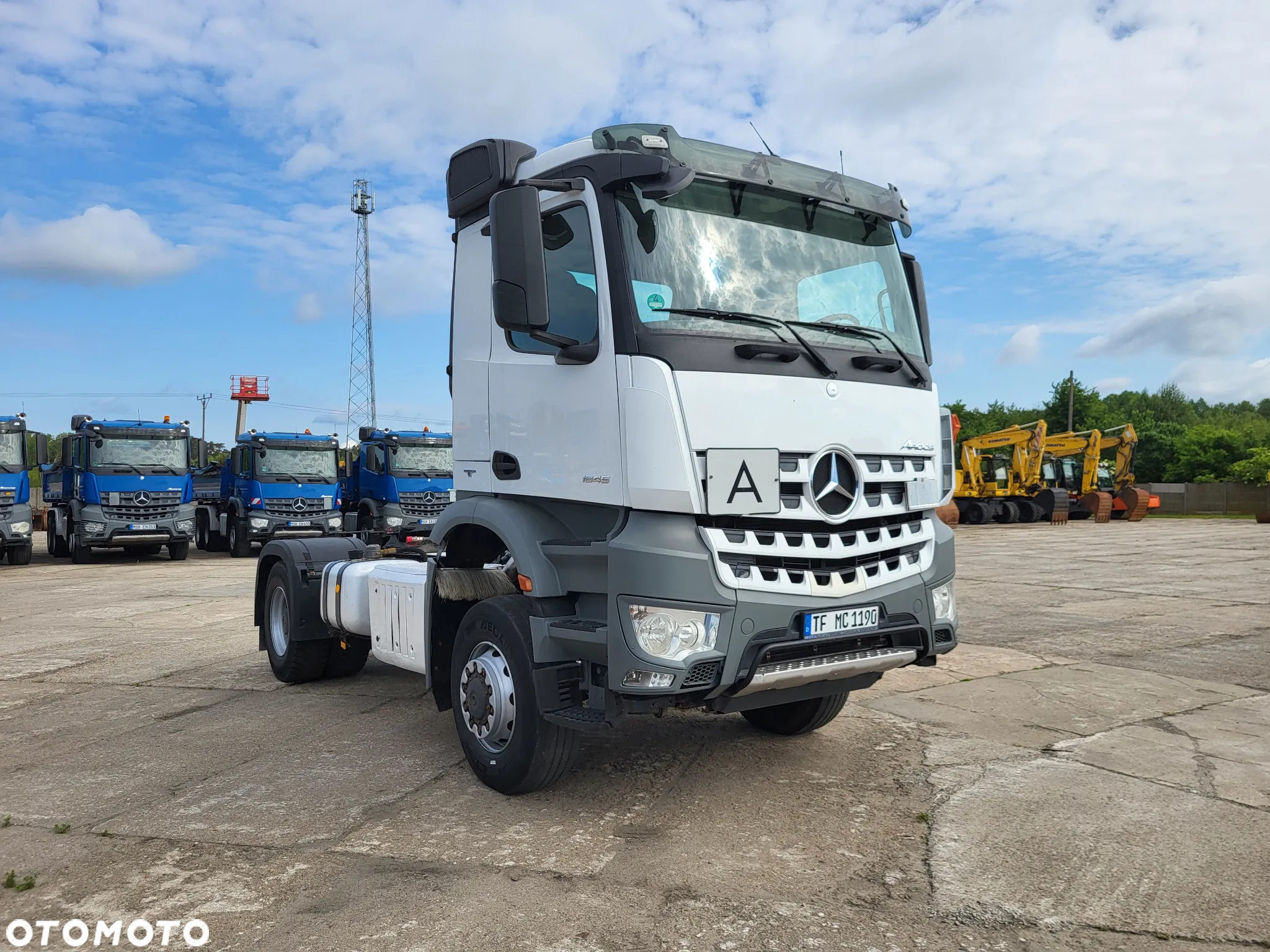 Mercedes-Benz Arocs 1845 4x4 na wał spr z Niemiec euro 6 - 9