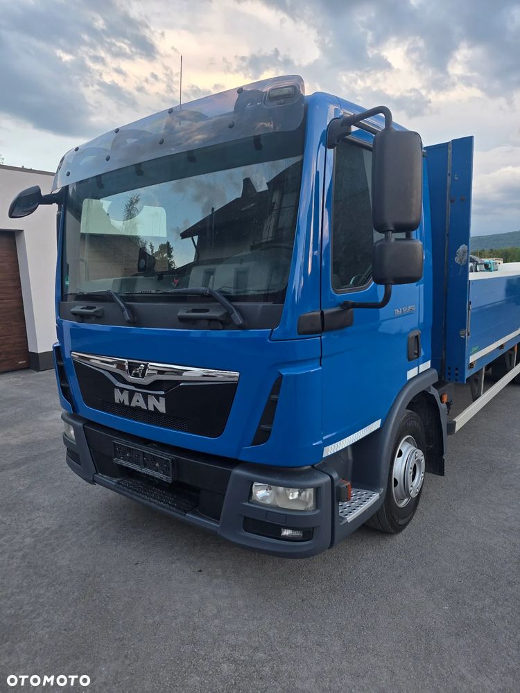 MAN TGL 12.250  /12.220 skrzyniowy manual DMC 11990/12000kg zabudowa burtowa - 3