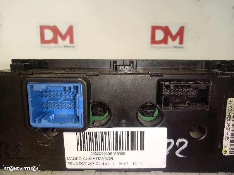 COMANDO CLIMATIZADOR PEUGEOT 207 2008 - 3