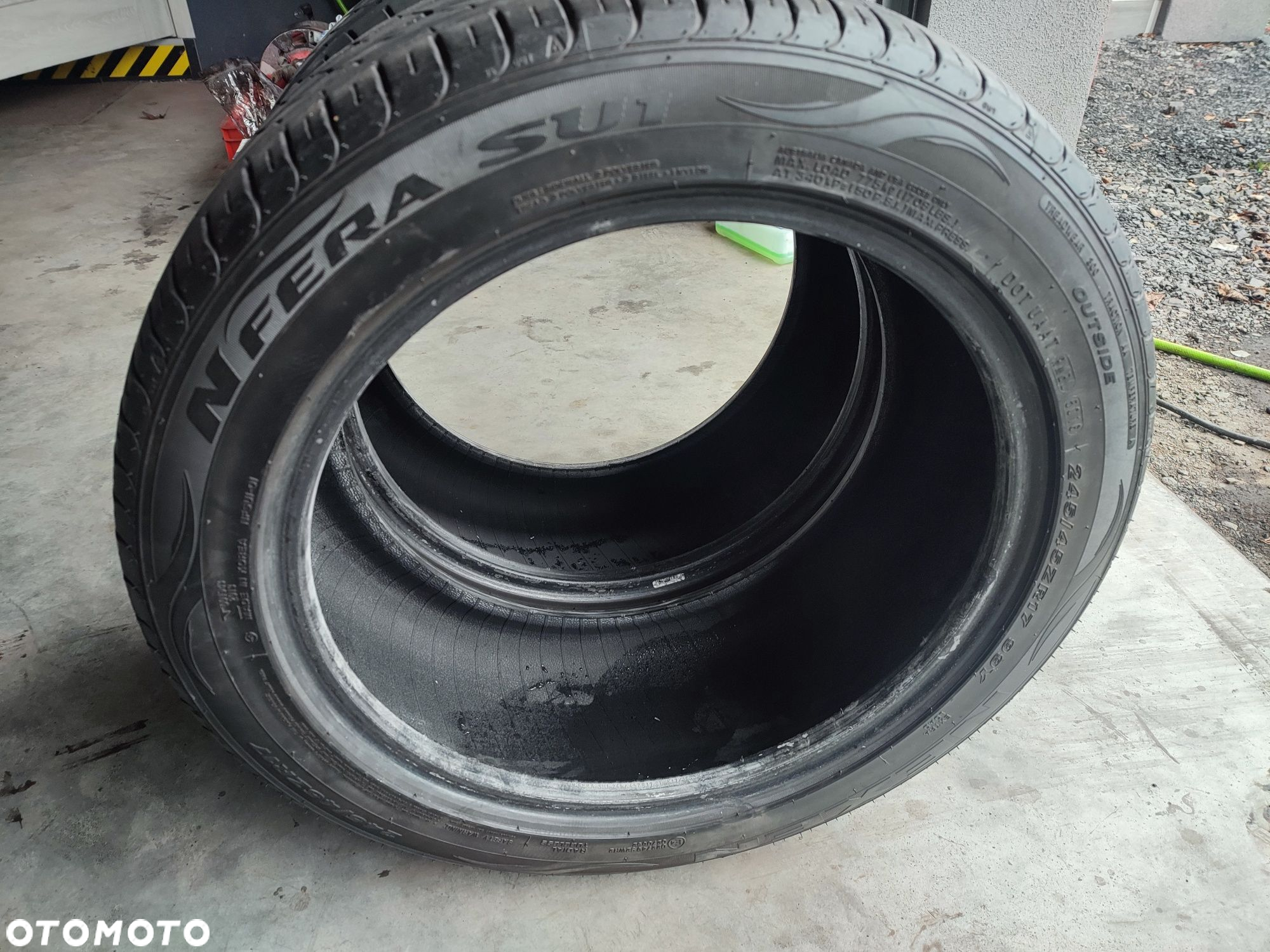 2 opony Lato 245.45.17 Nexen 6.1mm  montaż - 8