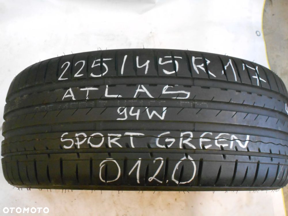 OPONA POJEDYNKA 225/45R17 ATLAS SPORT GREEN  DOT 0120 8MM - 1