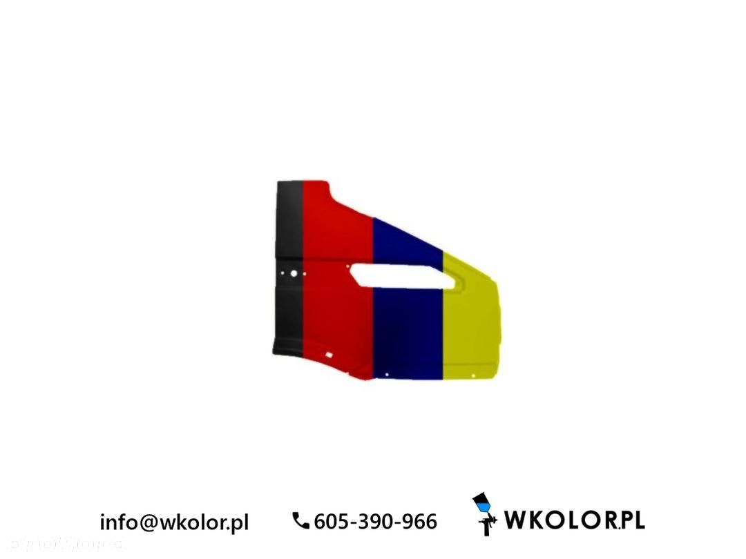 NOWY BŁOTNIK IVECO DAILY II 1996-1999 LAKIEROWANY W KOLOR - 1