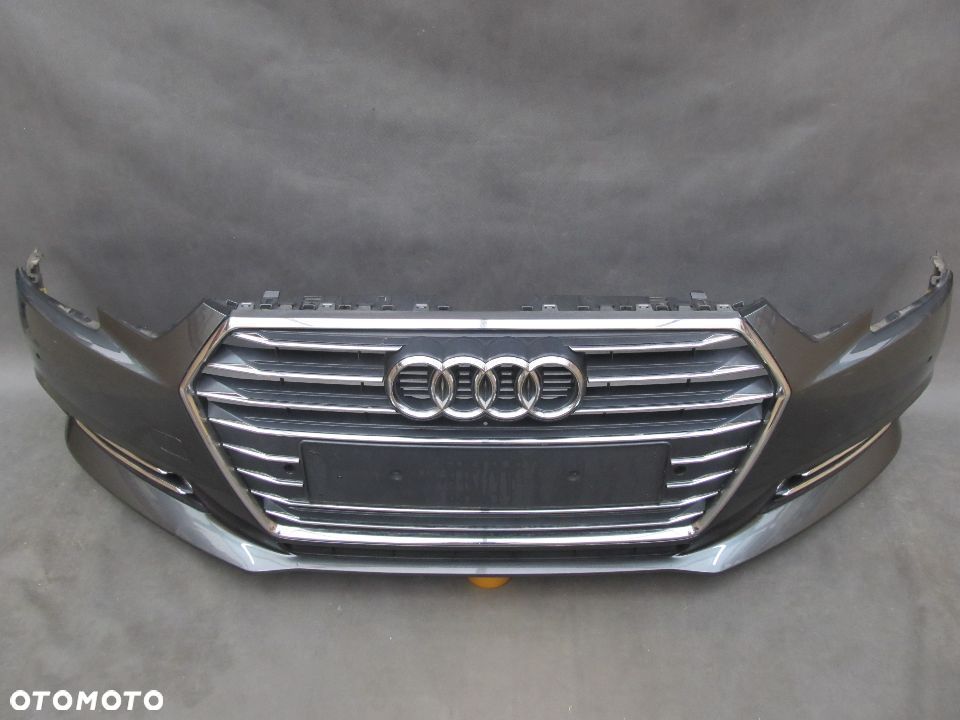 Zderzak przedni Audi A4 B9 15 - 19 Pdc-6 + Atrapa Lakier LZ7S - 6