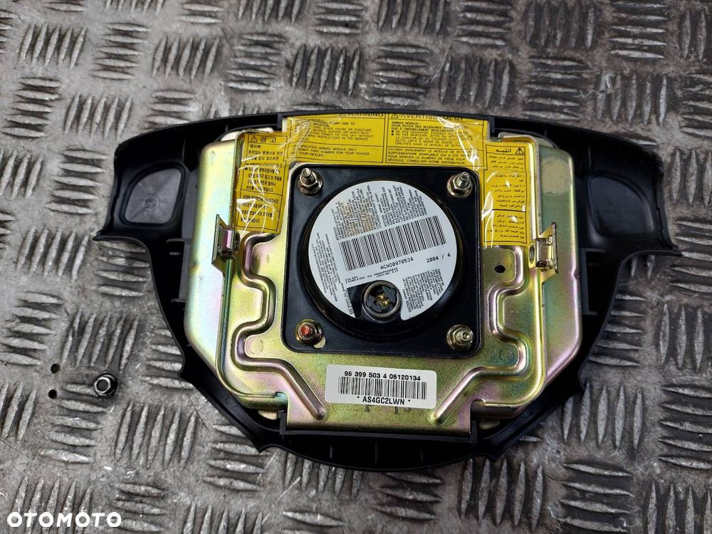 KIEROWNICA + PODUSZKA CHEVROLET AVEO I 96535350 96399503 - 9