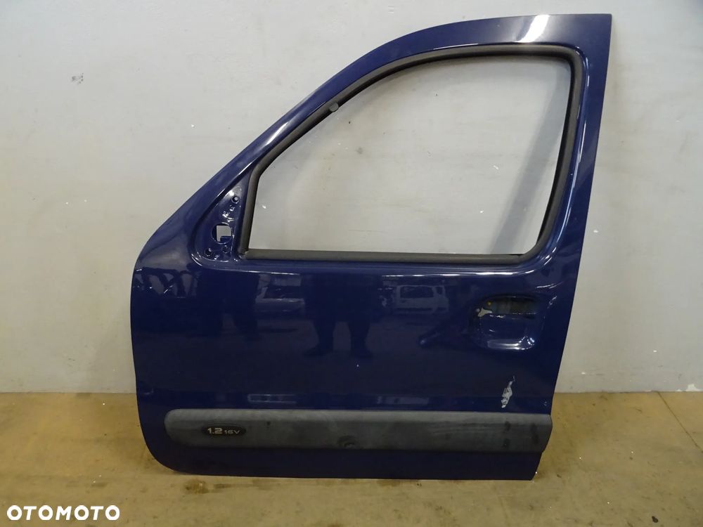 DRZWI LEWY PRZÓD LEWE PRZEDNIE RENAULT KANGOO I 97-03 LAK:DV61H NR817 - 1