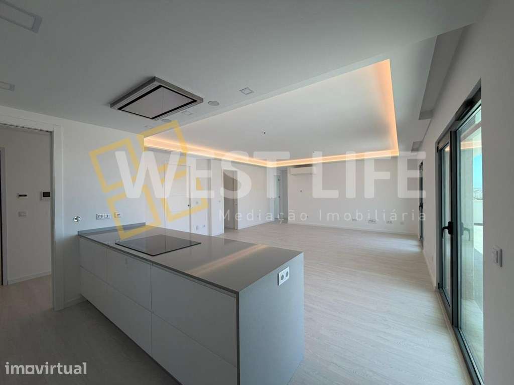 Apartamento T2 com magnifica VISTA MAR - Terraço privativo com pisc... - Grande imagem: 3/19