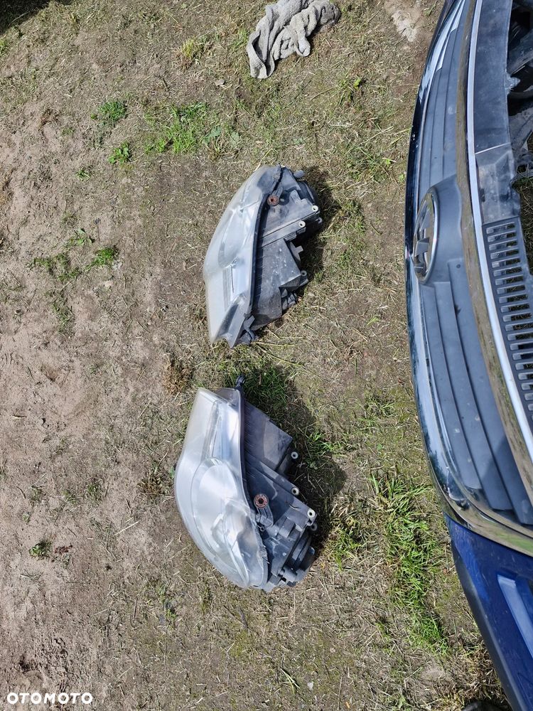 Zderzak przedni przód vw touran lift  spryski - 3
