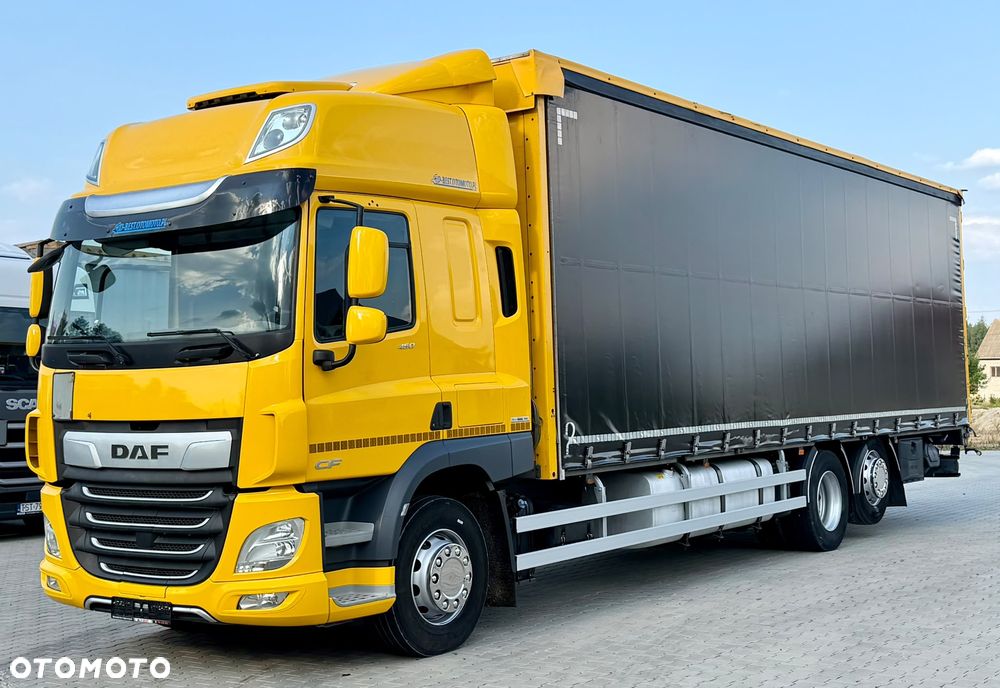 DAF CF 450 / 6x2 / FIRANKA / 23 EUROPALETY / OŚ SKRĘTNA I PODNOSZONA / AUTOMAT / KLIMA POSTOJOWA / 14 405 KG ŁADOWNOŚCI / 2020 ROK - 1