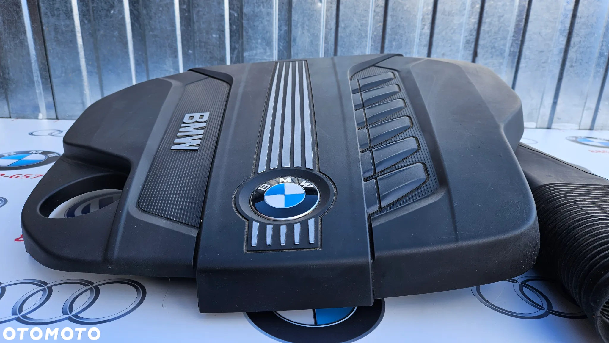 BMW X5 E70 LCI X6 E71 LCI 3.0D N57 Kompletna górna osłona silnika z dolotem filtrem 7812061 7812063 - 4