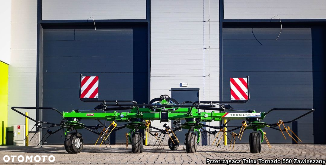 *PROMOCJA* Przetrząsacz TALEX Kowalski Jarmet TORNADO 4 wirnikowy 5,3m 5,2m 5m PAJĄK NOWY - 4