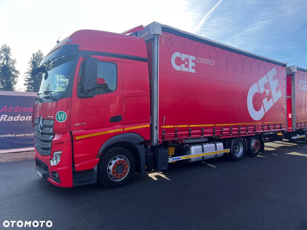 Mercedes-Benz ACTROS  MP5 euro6 6x2 jumbo zestaw  120m 38palet - 3