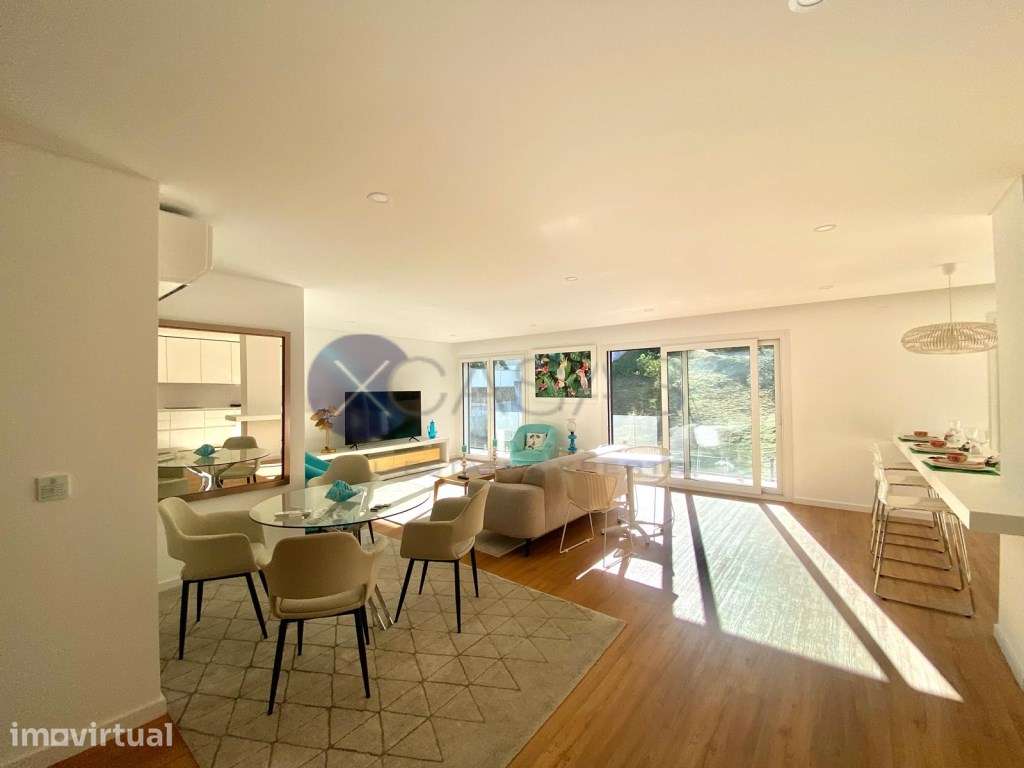 Magnifico apartamento T3, COM MOVEIS, situado entre o Monte Estoril... - Grande imagem: 4/39